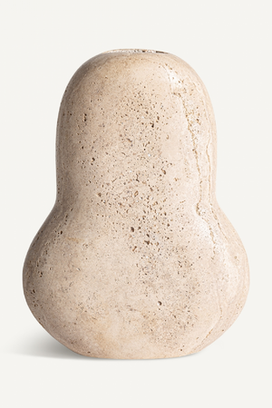 Cream Marble Vase | Vical Home Jasha | Oroa.com