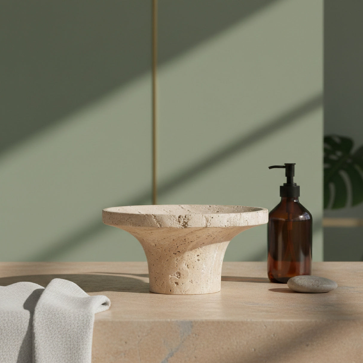 Beige Marble Decorative Tray | Vical Home Jasha | Oroa.com