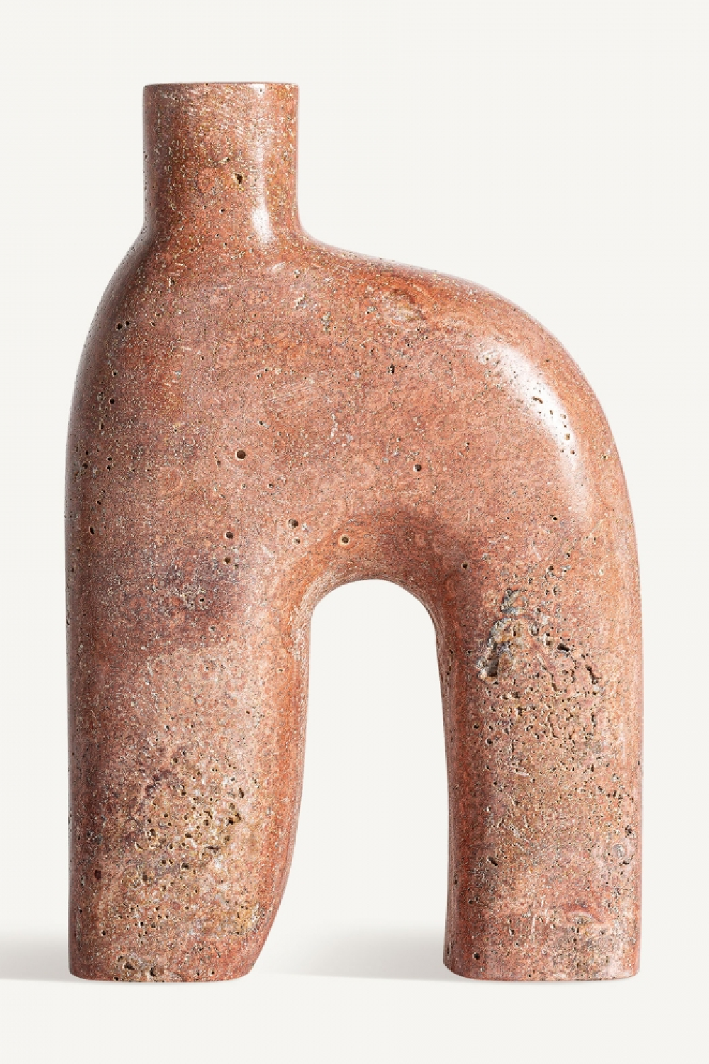 Pink Marble Arched Vase | Vical Home Kleise | Oroa.com