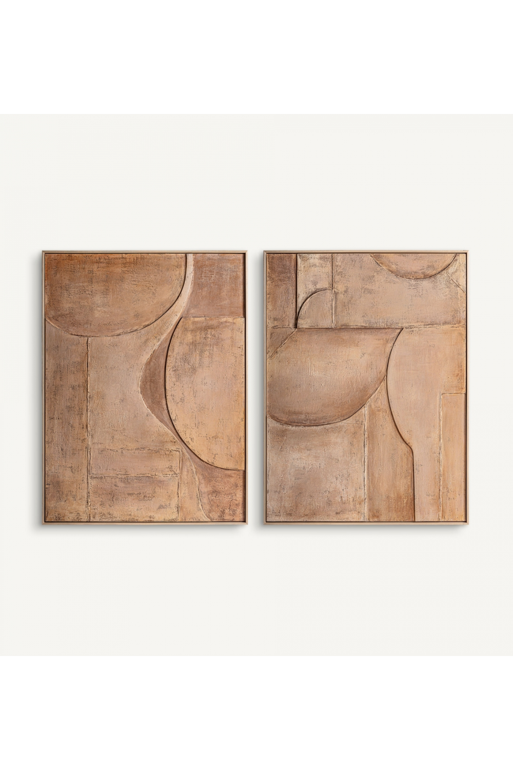 Light Brown Wall Decor Set (2) | Vical Home Yeray | Oroa.com