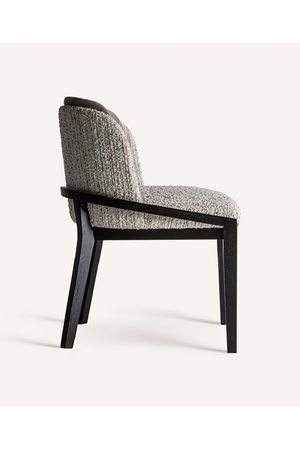 Brown Cotton Dining Chair | Vical Home Malters | Oroa.com