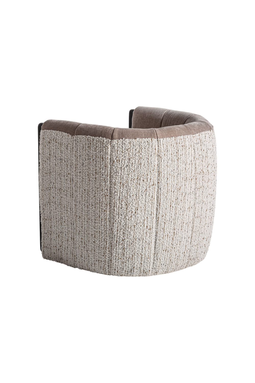 Taupe Round Back Armchair | Vical Home Erbach | Oroa.com