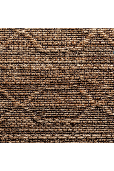 Hexagonal Chain Jute Carpet 11' x 8' | Vical Home Tudia | Oroa.com