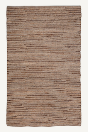 Jute And Leather Carpet 11'5" X 8' | Vical Home Thimba | Oroa.com
