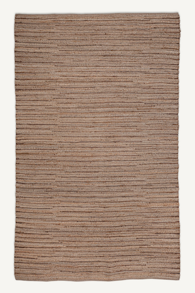 Jute And Leather Carpet 11'5" X 8' | Vical Home Thimba | Oroa.com
