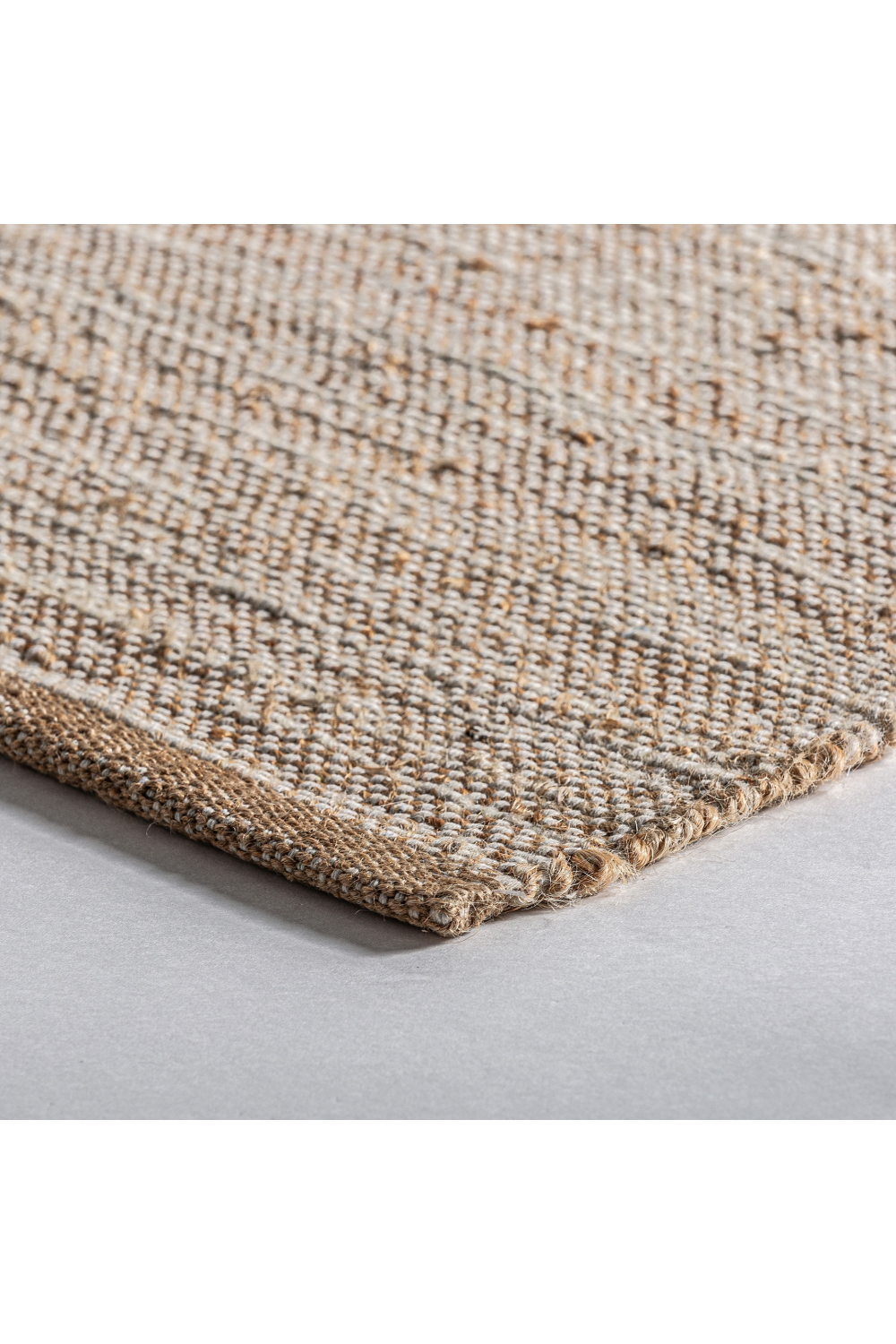 Jute And Wool Carpet 9'6" x 6' | Vical Home Zuri | Oroa.com