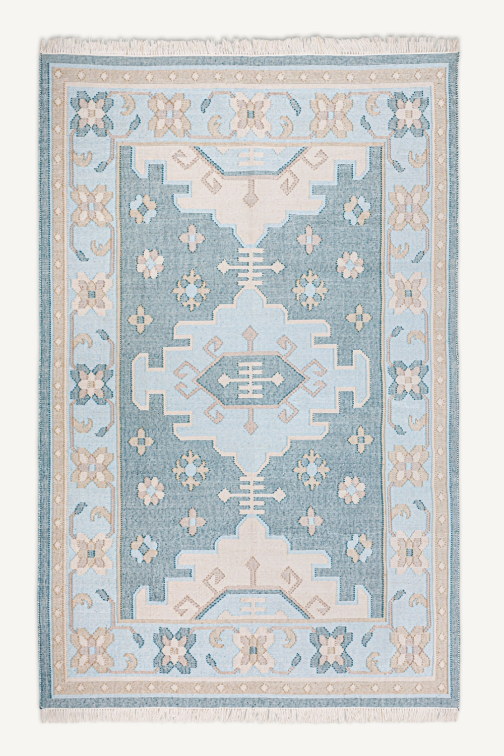 Blue Patterned Area Rug 11' x 8' | Vical Home Elisea | Oroa.com