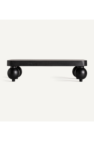 Black Mango Wood Coffee Table | Vical Home Zeniva | Oroa.com