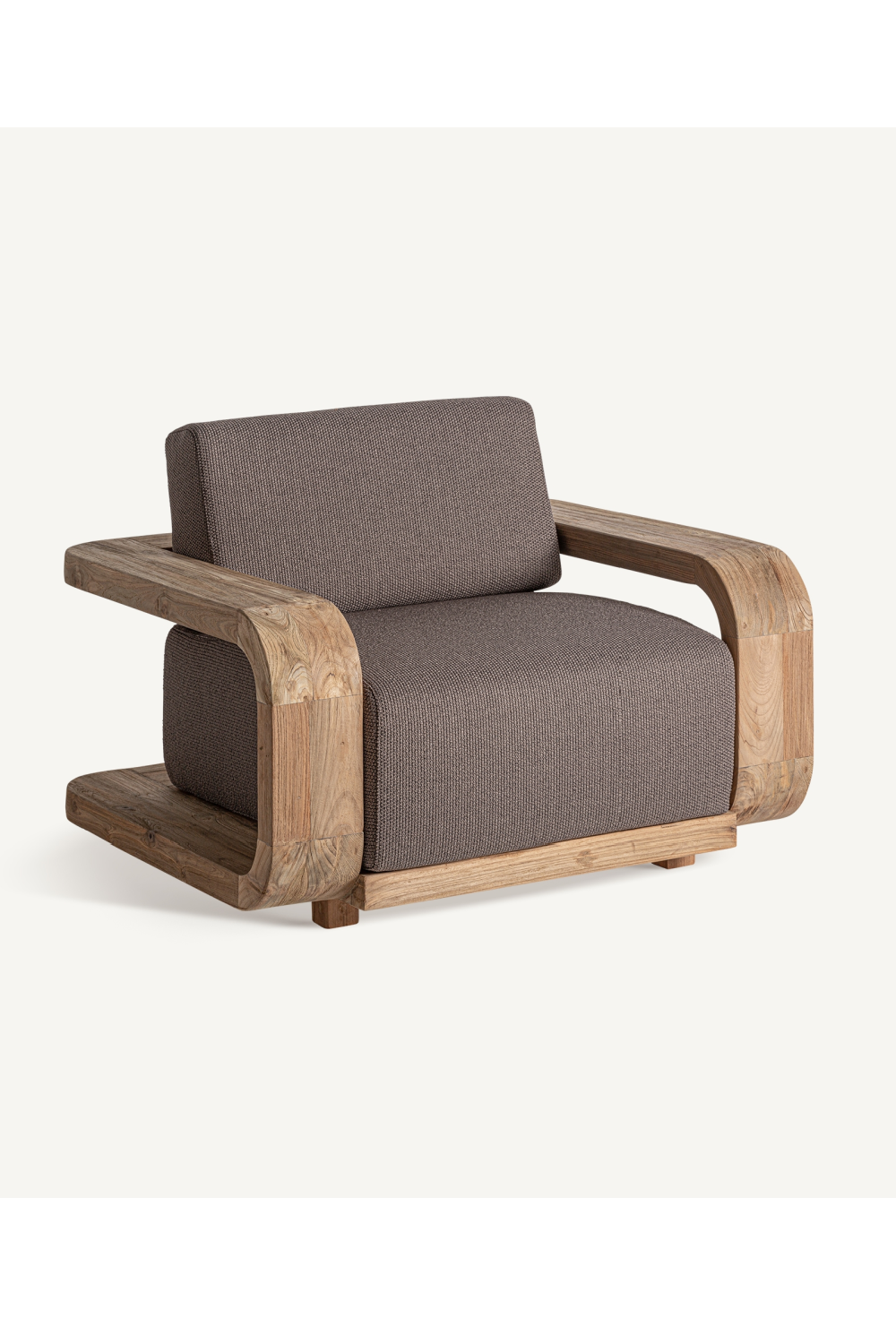 Brown Padded Armchair | Vical Home Corba | Oroa.com