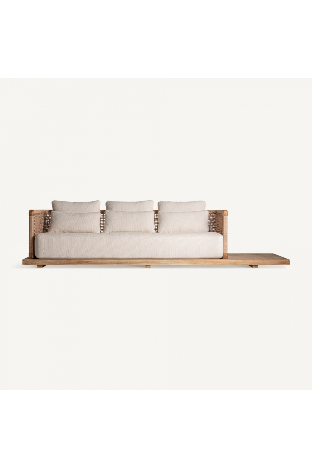Teak Platform Outdoor Sofa | Vical Home Trena | Oroa.com