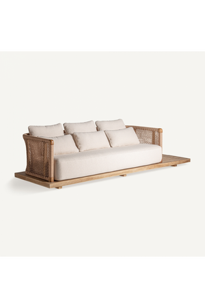 Teak Platform Outdoor Sofa | Vical Home Trena | Oroa.com