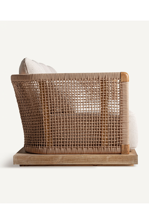 Teak Platform Outdoor Sofa | Vical Home Trena | Oroa.com