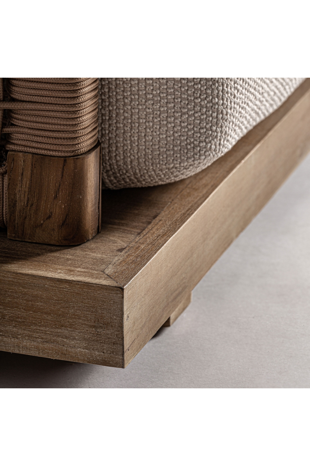 Teak Platform Outdoor Sofa | Vical Home Trena | Oroa.com