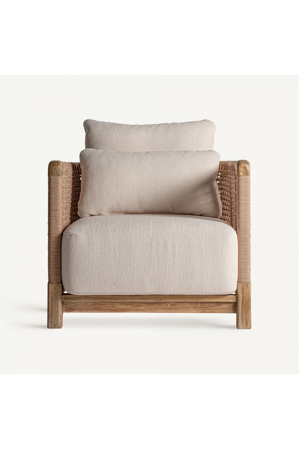 Braided Rope Lounge Armchair | Vical Home Trena | Oroa.com