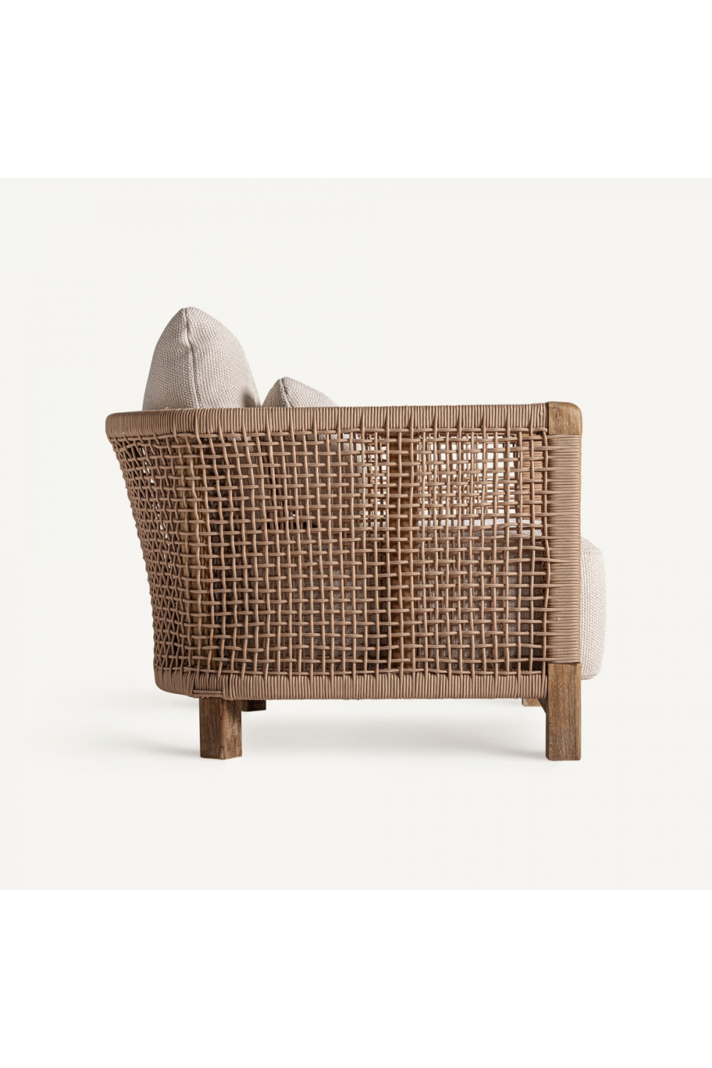 Braided Rope Lounge Armchair | Vical Home Trena | Oroa.com