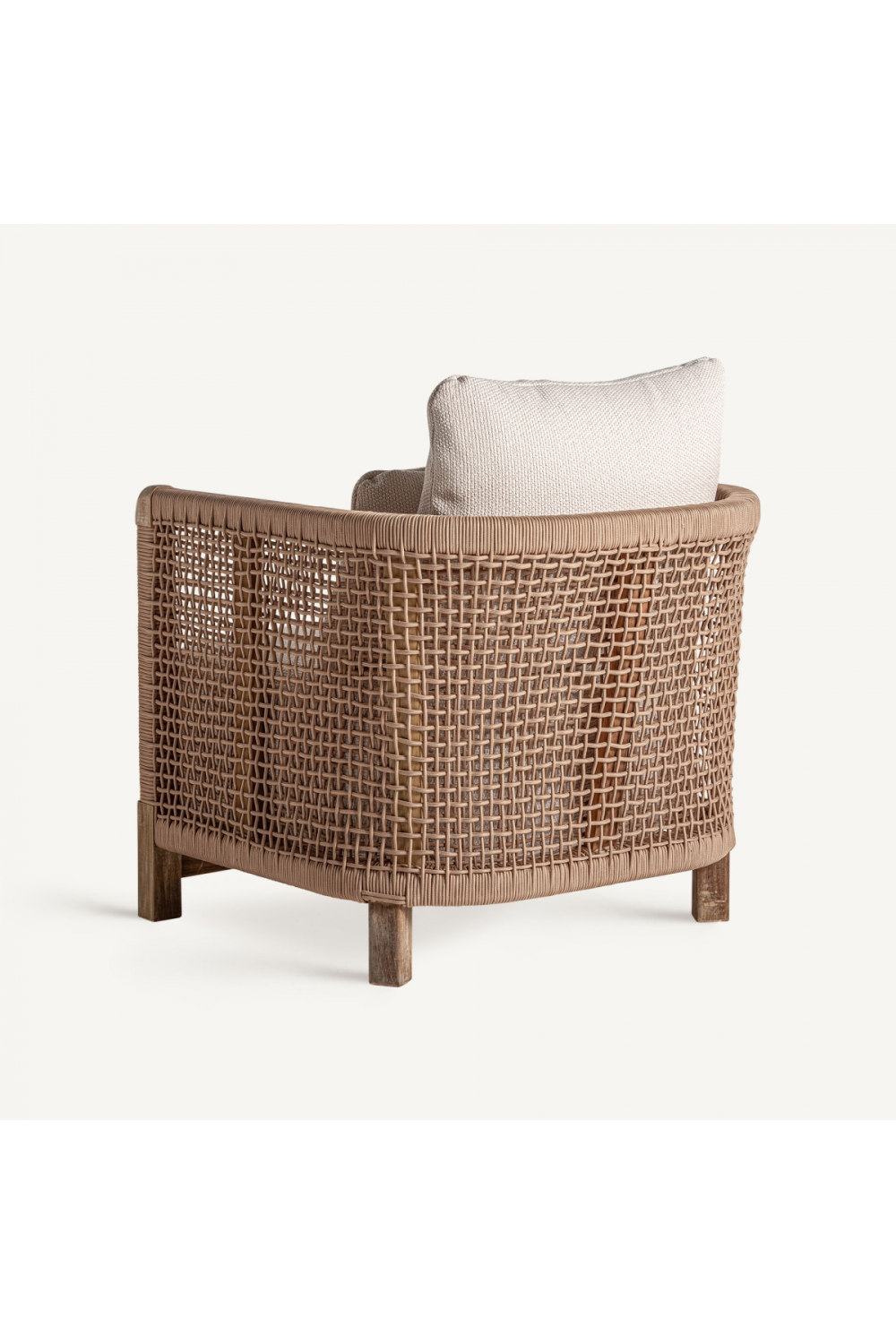 Braided Rope Lounge Armchair | Vical Home Trena | Oroa.com