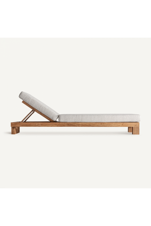 Teak Wood Outdoor Deck Chair | Vical Home Testa | Oroa.com
