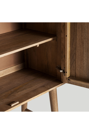 Mango Wood 2-Door Cabinet | Vical Home Zerf | Oroa.com