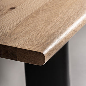   Modern European furniture - Black Leg Wooden Dining Table - www.oroa.com | Oroa.com