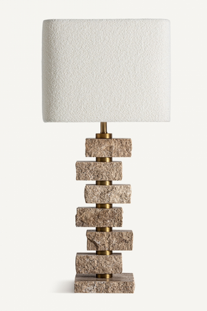 Beige Marble Table Lamp | Vical Home Tetbury | Oroa.com