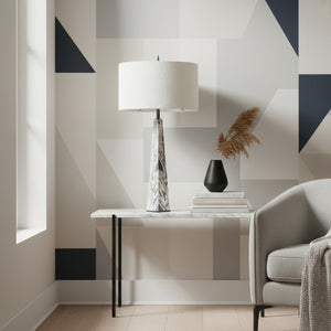 Conical Marble Table Lamp | Vical Home Dina | Oroa.com