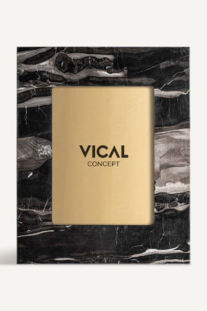 Black Marble Photo Frame | Vical Home | Oroa.com