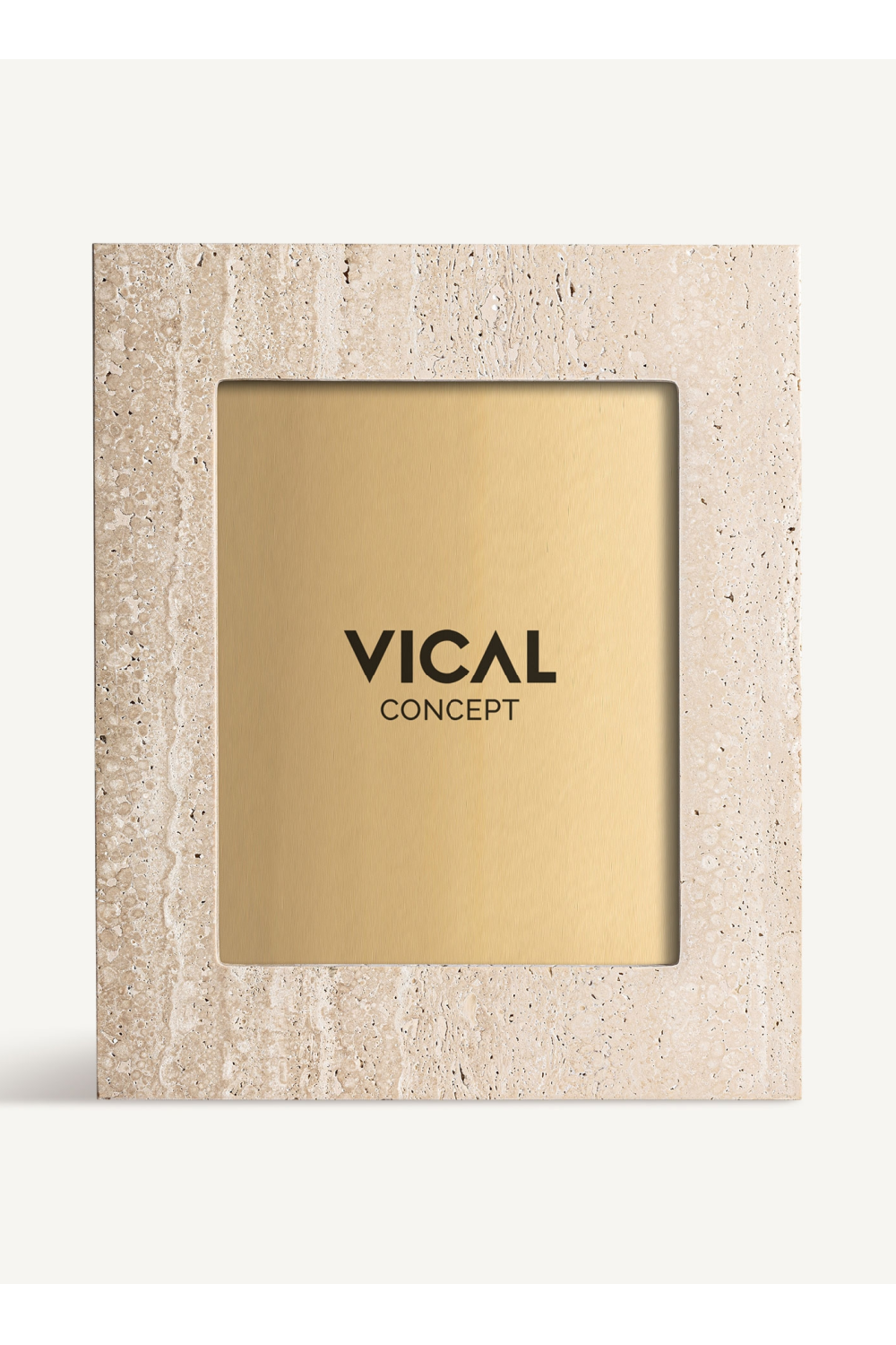 Beige Marble Photo Frame | Vical Home Tetbury | Oroa.com