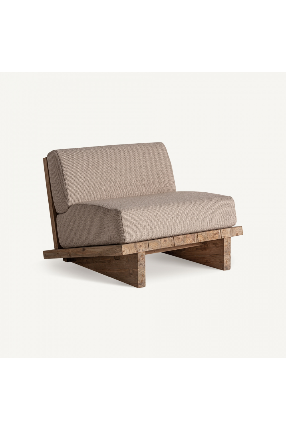 Teak Inclined Seat Armchair | Vical Home Pure | Oroatrade.com