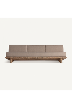 Slanted Teak Outdoor Sofa | Vical Home Pure | Oroa.com