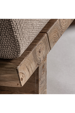 Slanted Teak Outdoor Sofa | Vical Home Pure | Oroa.com