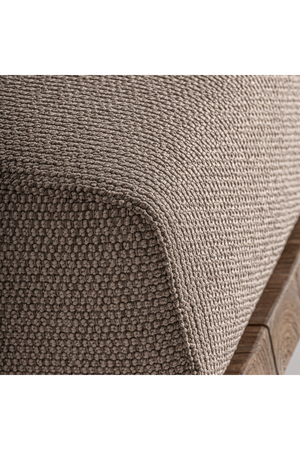 Slanted Teak Outdoor Sofa | Vical Home Pure | Oroa.com