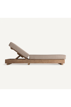 Teak Outdoor Deck Chair | Vical Home Pure | Oroa.com
