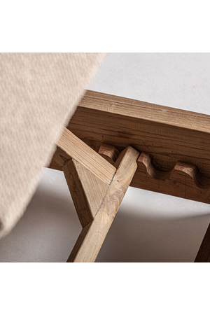 Teak Outdoor Deck Chair | Vical Home Pure | Oroa.com