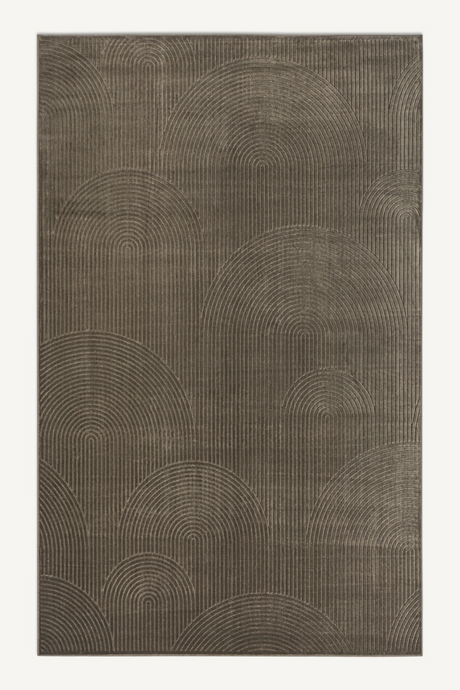Brown Viscose Area Rug 11' x 8' | Vical Home Niara | Oroa.com