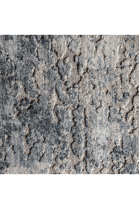 Faded Blue Viscose Rug 10' x 7' | Vical Home Hami | Oroa.com