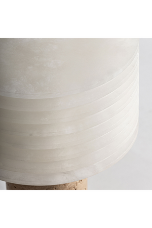   White Ceramic Table Lamp | Oroa.com