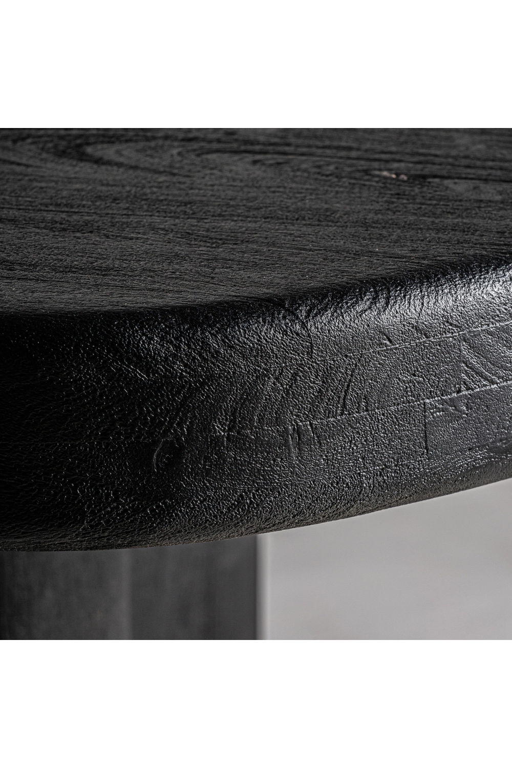   Black Acacia Chunky Counter Table | Oroa.com
