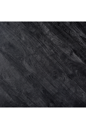   Black Acacia Chunky Counter Table | Oroa.com