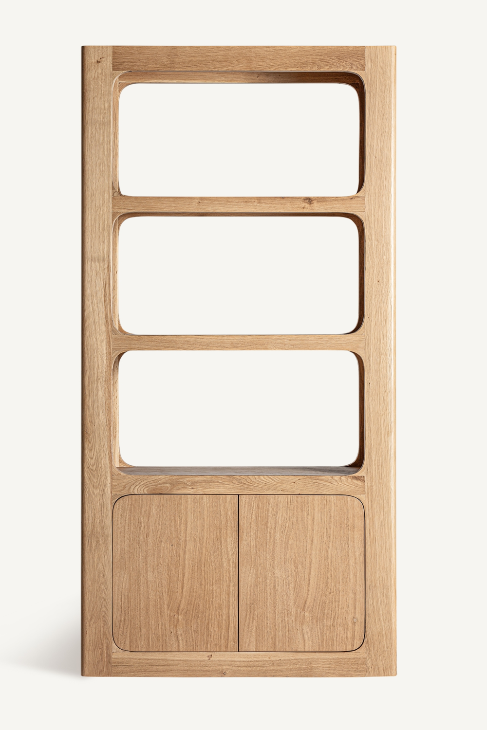 Oak Nordic Style Bookcase | Vical Home Saulge | Oroa.com