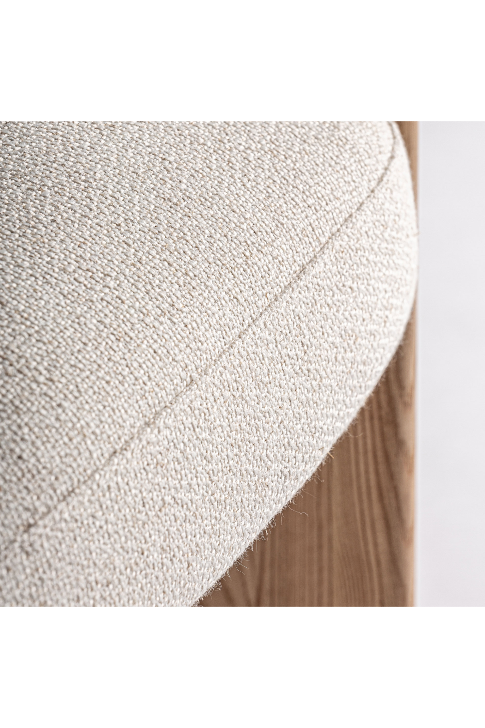 Leather Back Curve Dining Chair | Vical Home Nara | Oroa.com