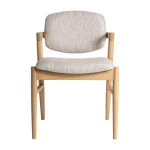   Modern European furniture - Cotton-Linen Blend Dining Chair - www.oroa.com | Oroa.com