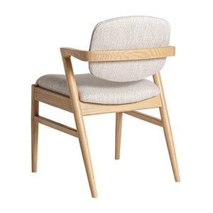   Modern European furniture - Cotton-Linen Blend Dining Chair - www.oroa.com | Oroa.com