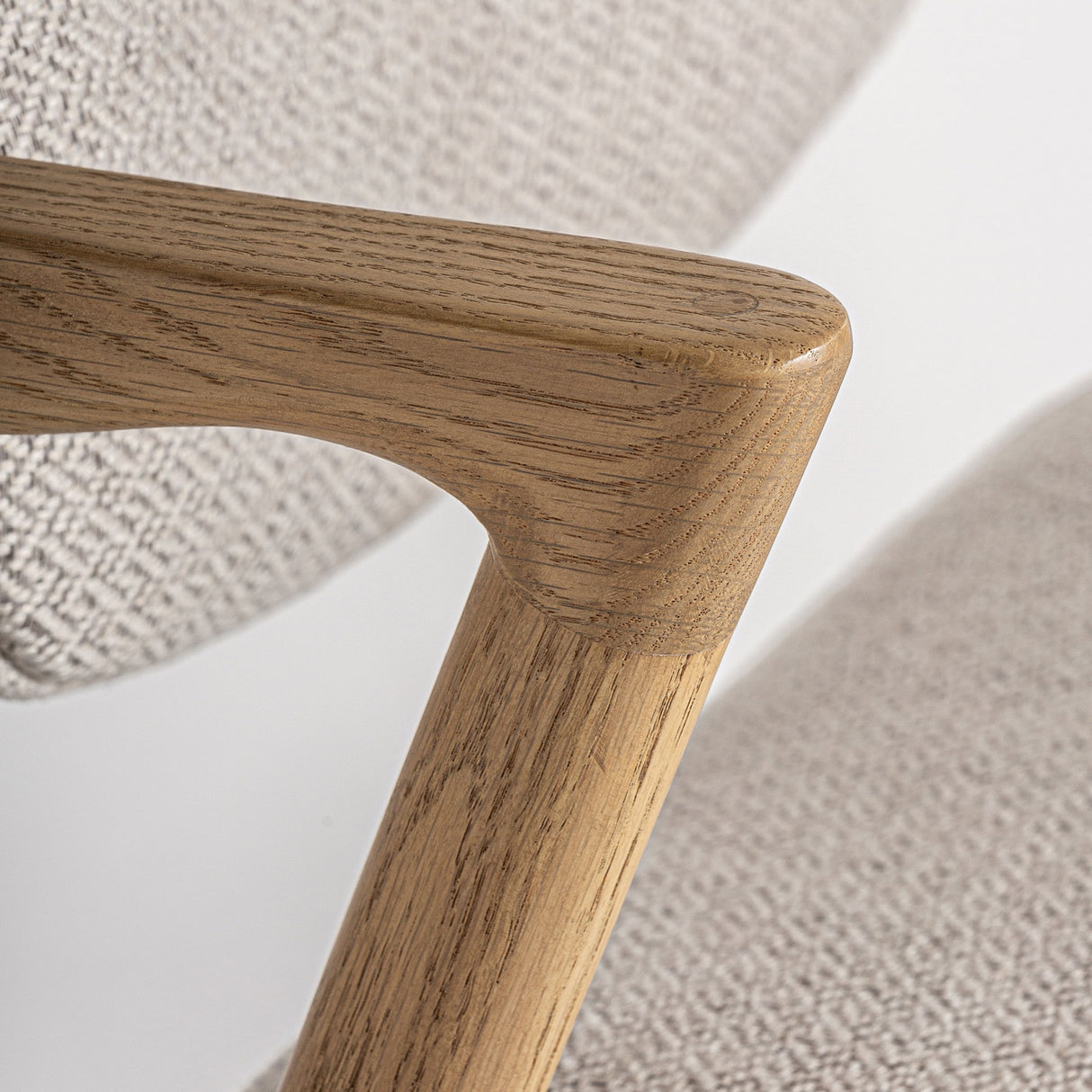   Modern European furniture - Cotton-Linen Blend Dining Chair - www.oroa.com | Oroa.com