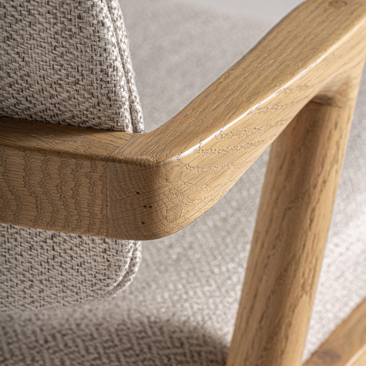   Modern European furniture - Cotton-Linen Blend Dining Chair - www.oroa.com | Oroa.com