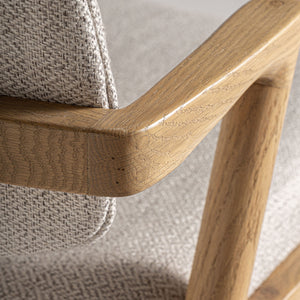   Modern European furniture - Cotton-Linen Blend Dining Chair - www.oroa.com | Oroa.com