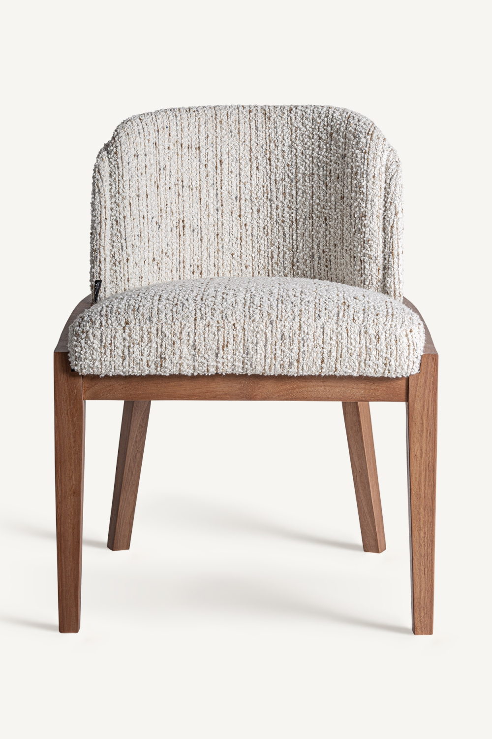 White Padded  Accent Chair | Vical Home Erbach | Oroa.com