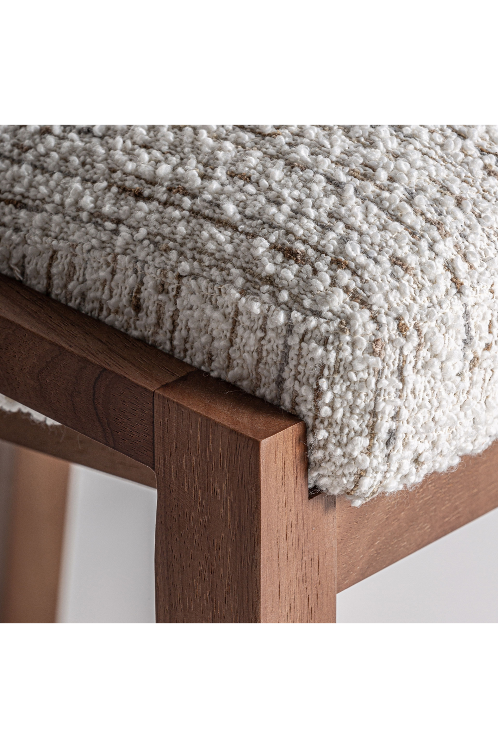 White Padded Dining Chair | Vical Home Erbach | Oroa.com