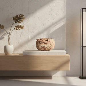 Brown Terracotta Oriental Centerpiece | Vical Home