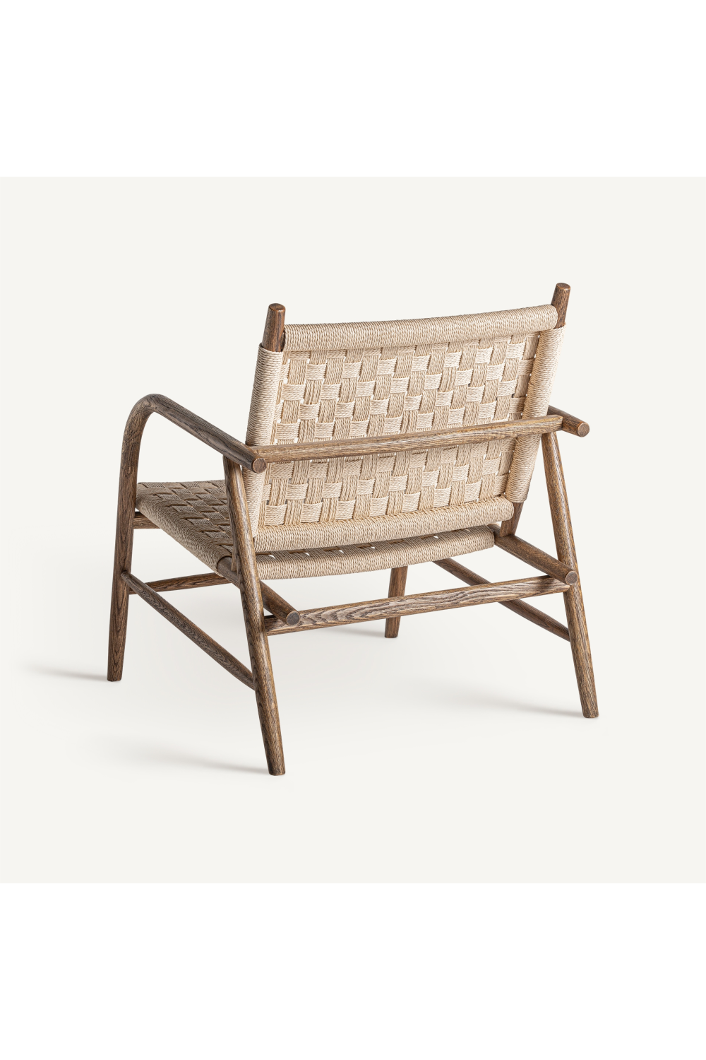   Woven Rope Boho Accent Chair | Oroa.com
