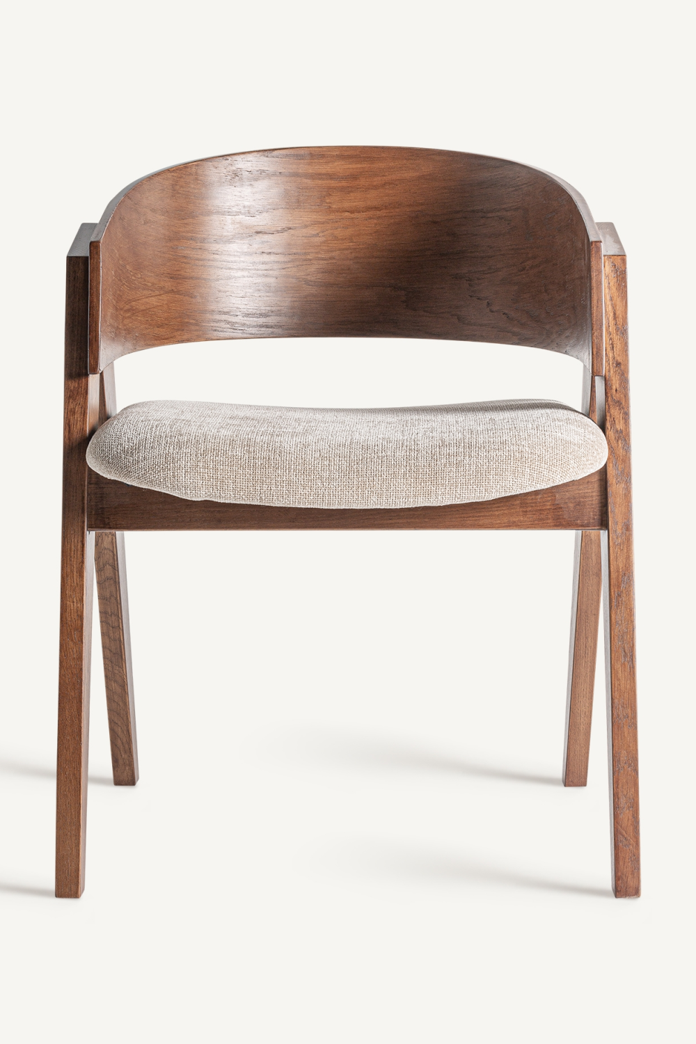 Oak V-Leg Accent Chair | Vical Home Madiran | Oroa.com